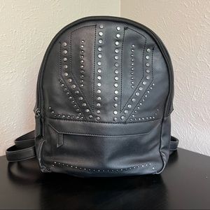 Danielle Nicole black studded backpack